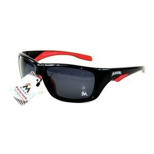 MIAMI MARLINS SUNGLASSES FULL RIM SPORTS POLARIZED  FOR UNISEX MLB LICENSED NEW